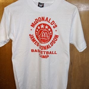 Vintage McDonald's James Donaldson basketball camp